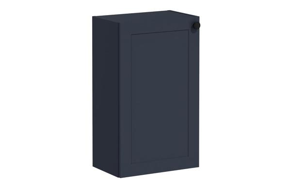 VitrA Root Classic 40cm 1 Door Slim Lower/Base Unit (LH Hinge) - Matt Dark Blue